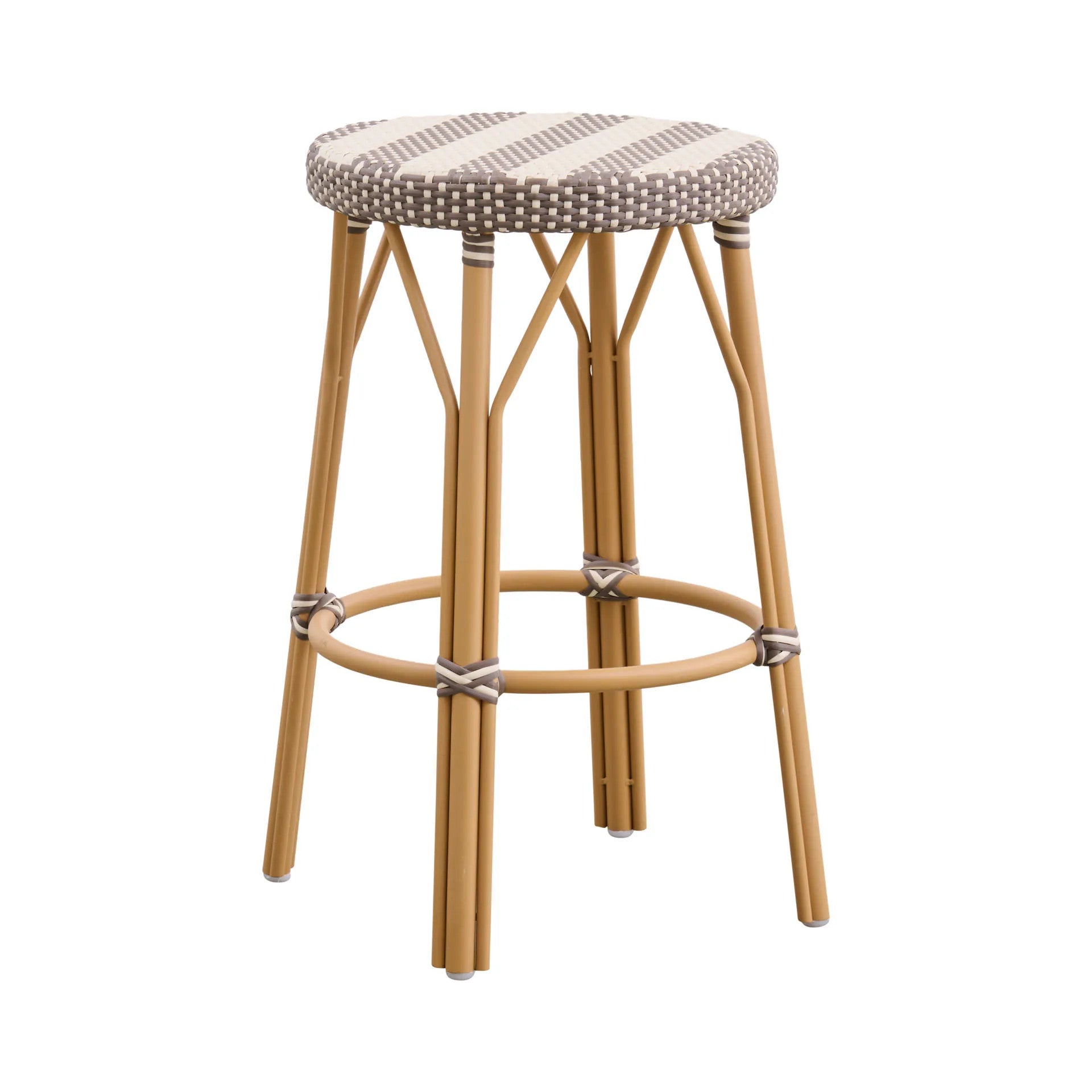 Simone Exterior Counter Stool - Stripe by Sika Design