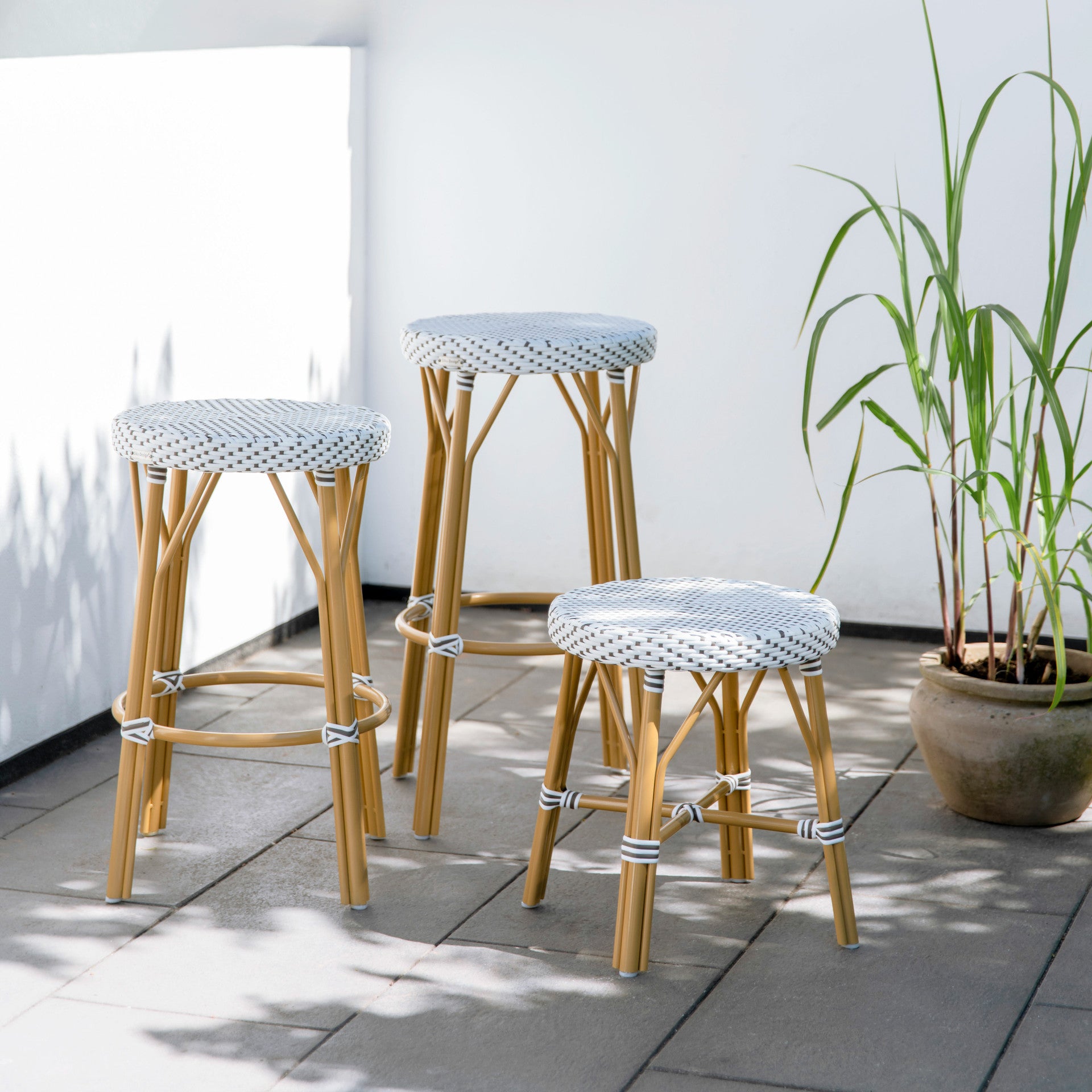Simone Exterior Bar Stool by Sika Design - view 2