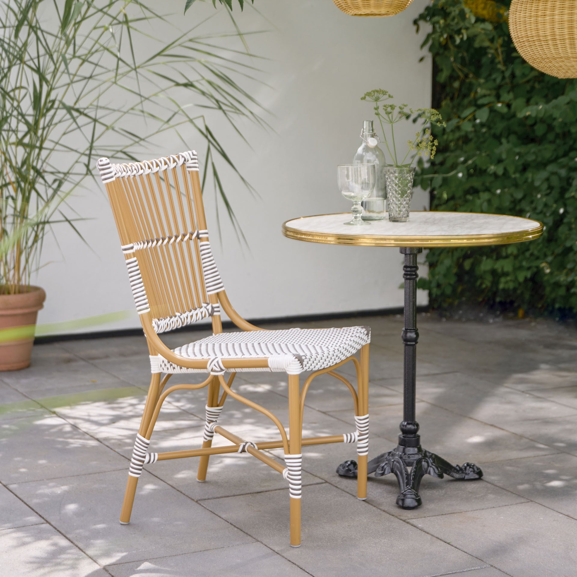 Monique Side Chair AluRattan by Sika Design - view 2