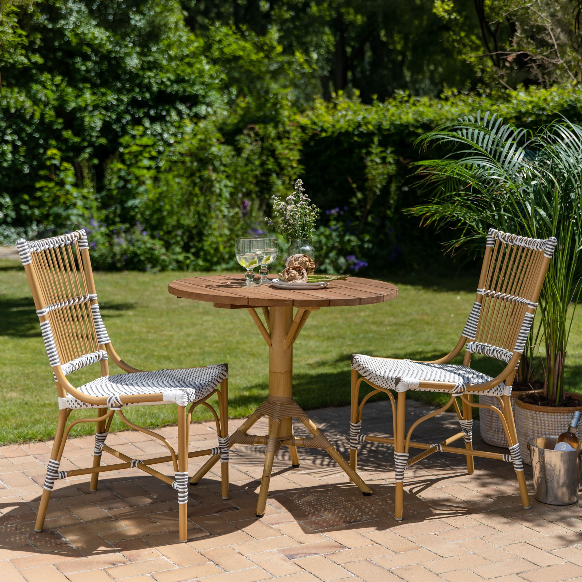 Monique Side Chair AluRattan by Sika Design - view 3