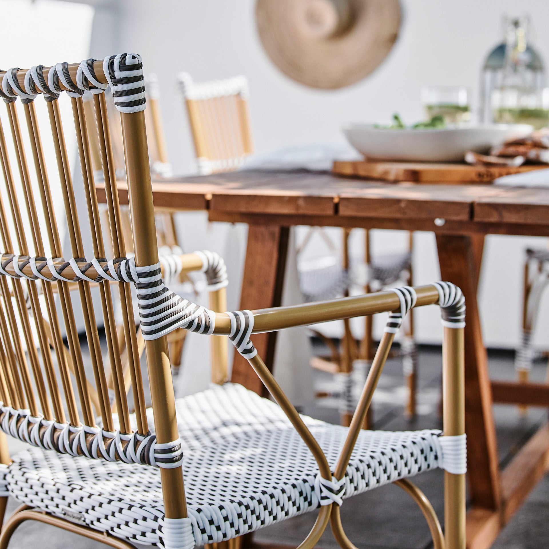 Monique Arm Chair AluRattan by Sika Design - view 3