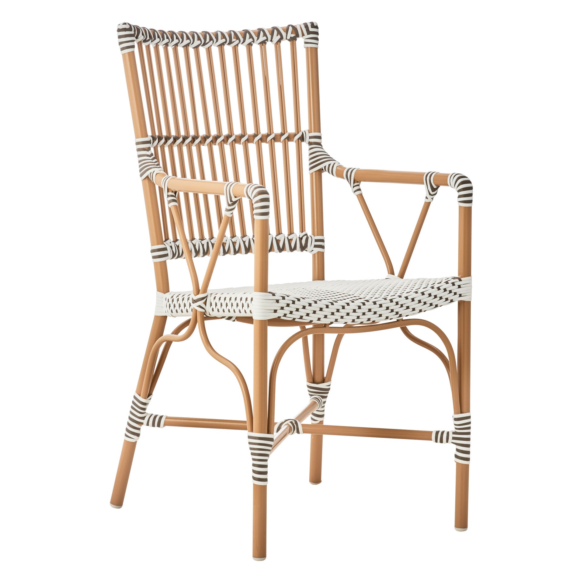 Monique Arm Chair AluRattan by Sika Design