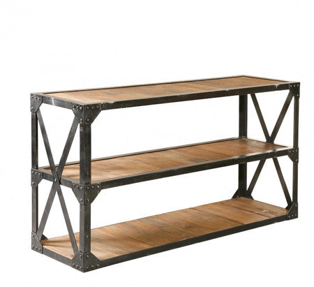 Industrial Reclaimed Console Table