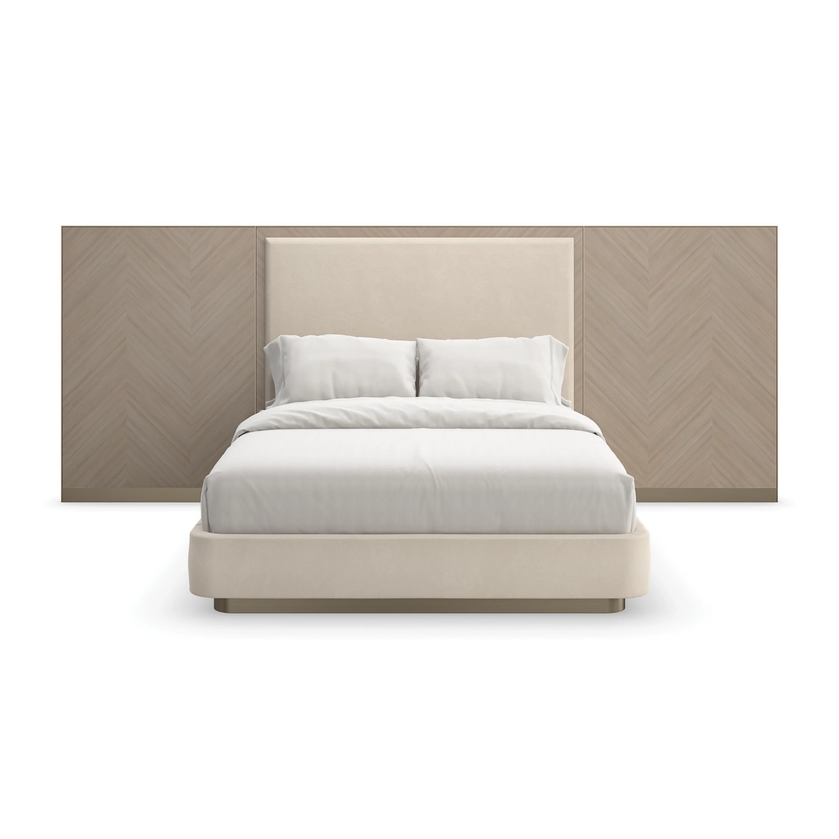 Anthology Bed Ivory Crackle by Caracole