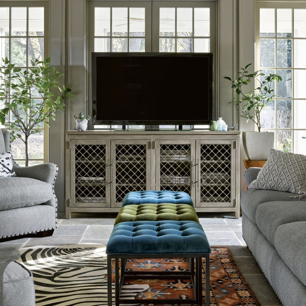 Universal Furniture Curated Paxton Entertainment Console 738966
