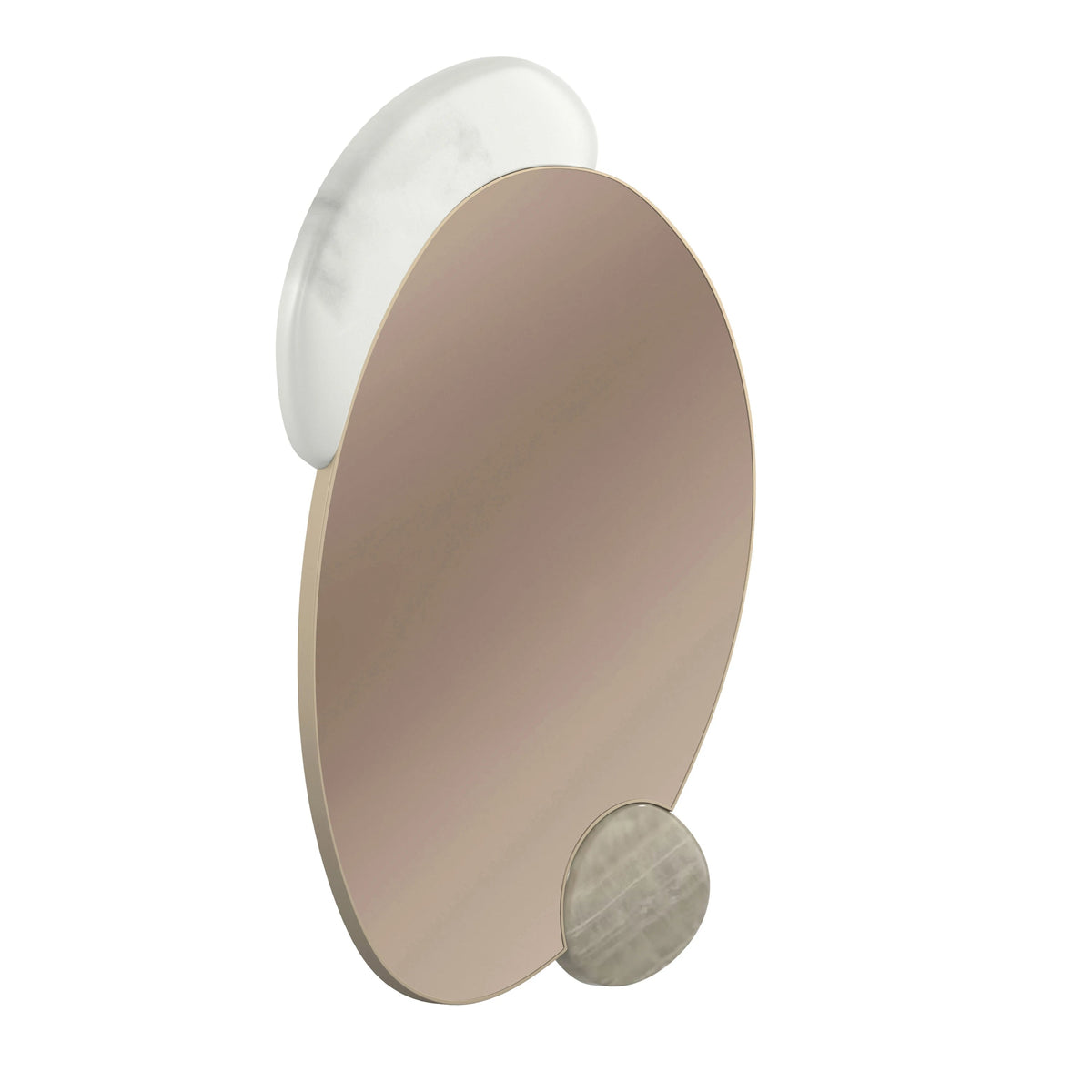Echo Mirror Champagne Gold 24" by Caracole - view 4