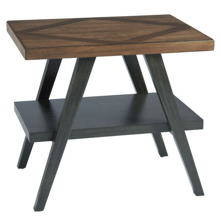 Chandler Mid-Century Modern Wooden End Table