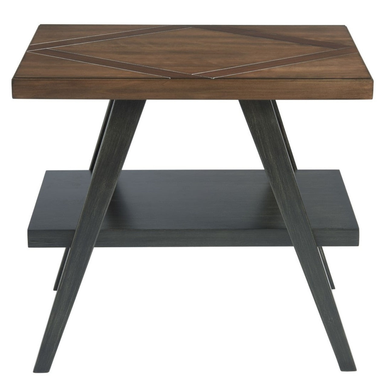 Chandler Mid-Century Modern Wooden End Tables