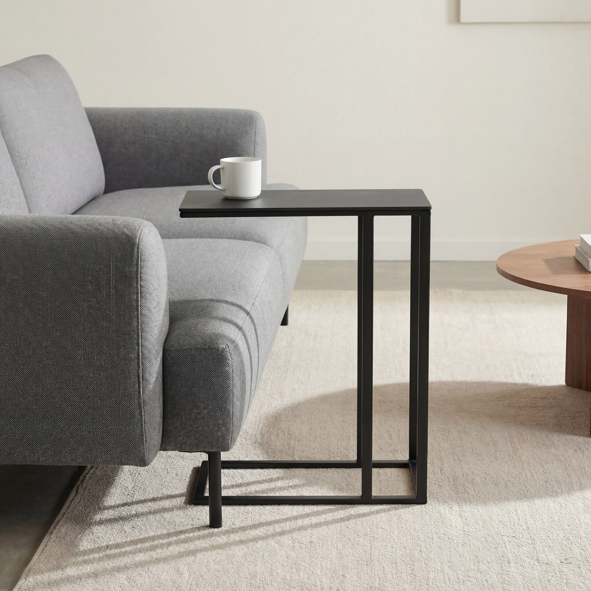 Elements Tanu C Table End Table - Antique ZInc by Urbia - detail 7