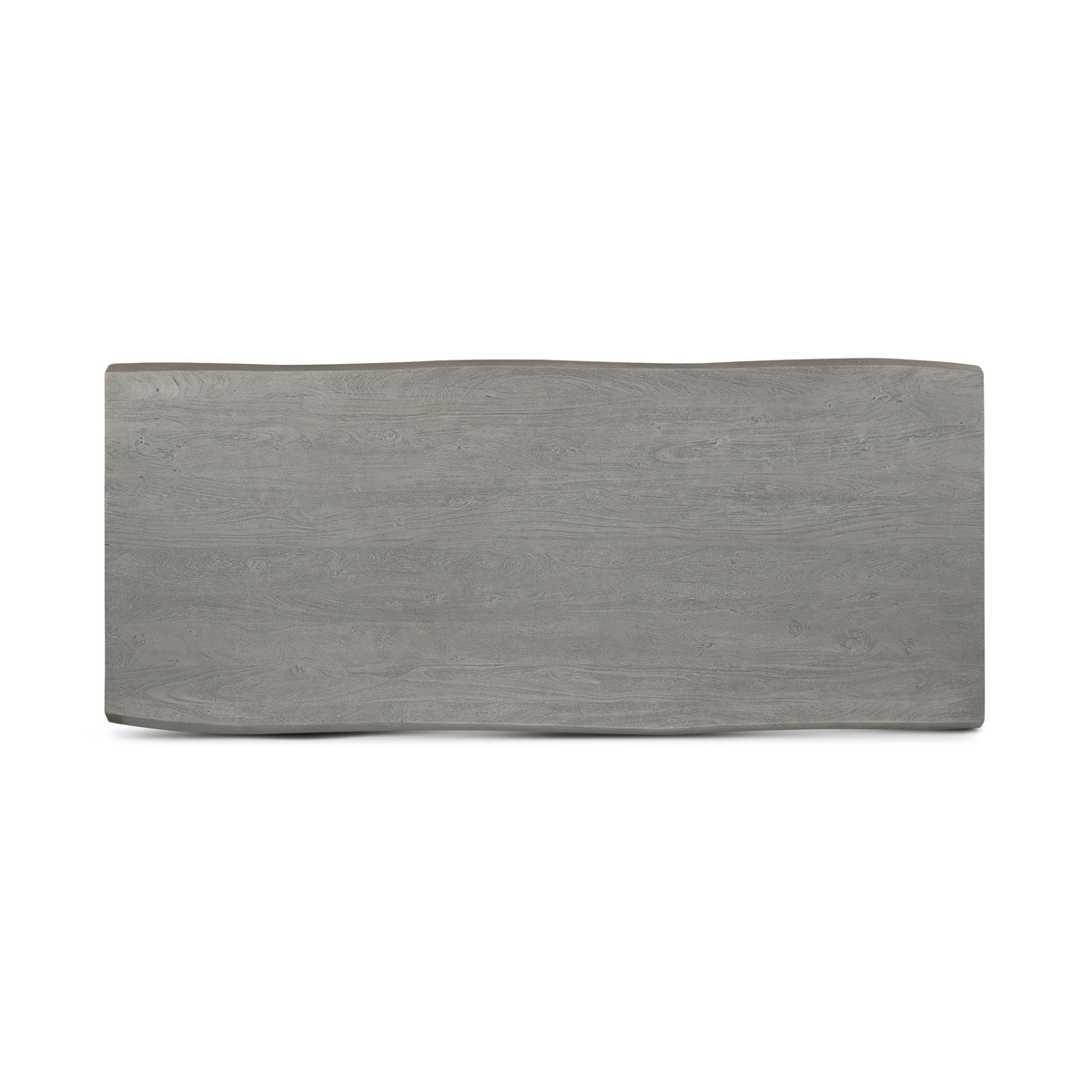 Brooks Dining Table U Base 40" x 92" Sandblasted Grey Top - Brass Base by Urbia - detail 4