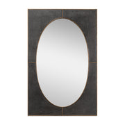 Francis Mirror,Shagreen,Antique Grey by Sarreid Ltd