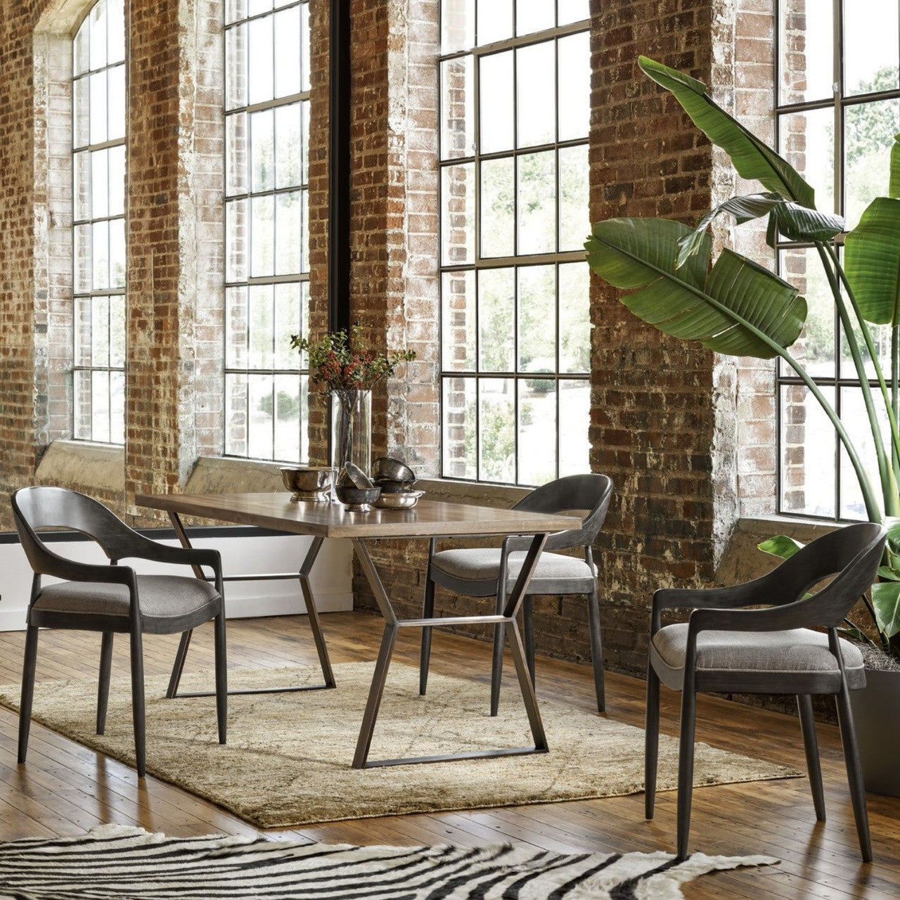 Belmont Upholstered Curved Back Dining Chair