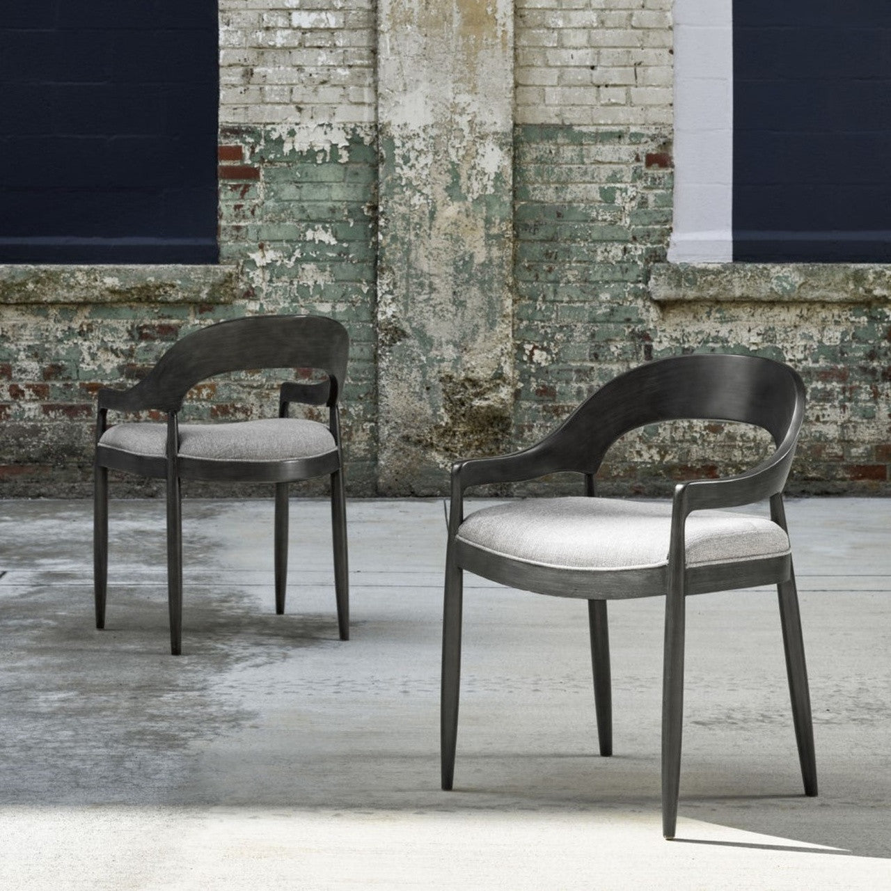 Belmont Upholstered Curved Back Dining Chair