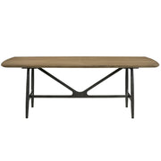 Ingram Mid-Century Modern Dining Table 86"