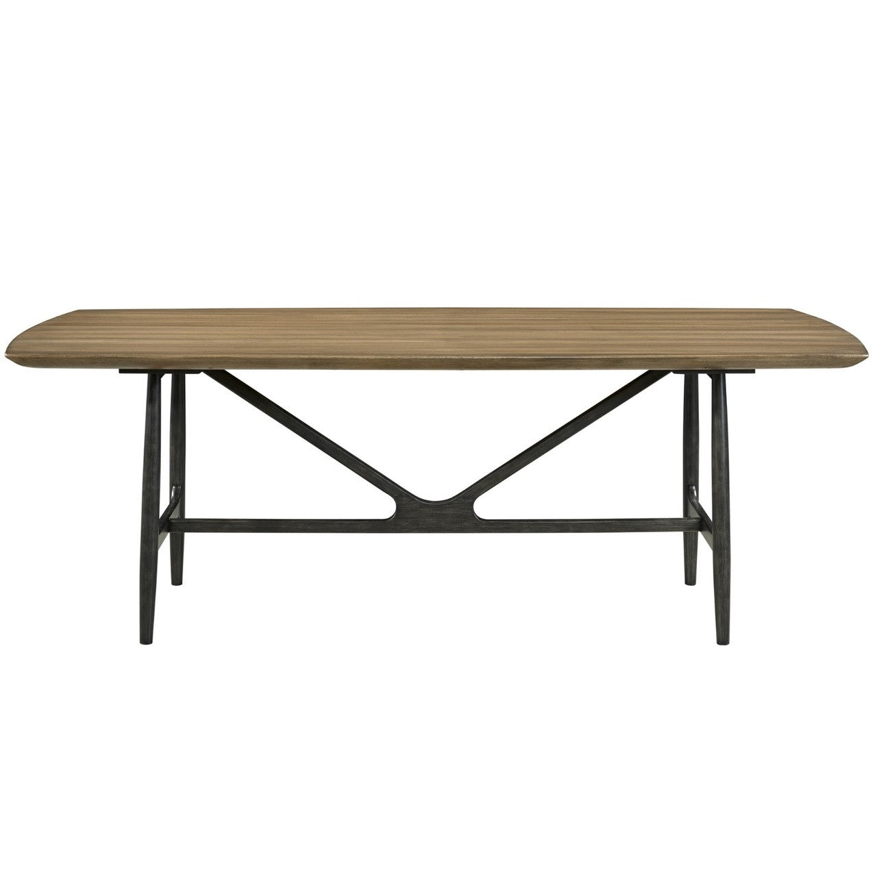 Ingram Mid-Century Modern Dining Table 86"