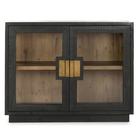 Larson Reclaimed Pine 2-Door Cabinet 46"