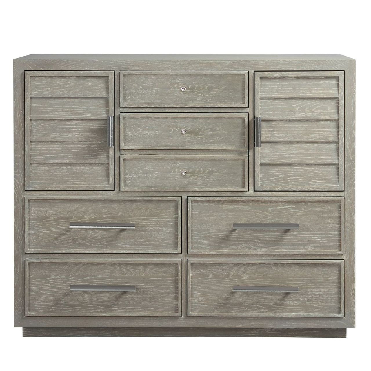 Coastal Zephyr Gray 6 Drawers Dressing Chest
