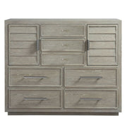 Coastal Zephyr Gray 6 Drawers Dressing Chest