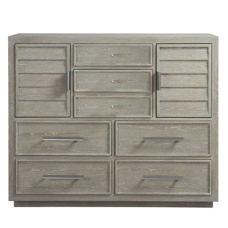 Coastal Zephyr Gray 6 Drawers Dressing Chest