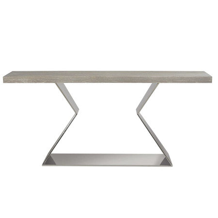 Eloquence Coastal Grey Console Table 72"