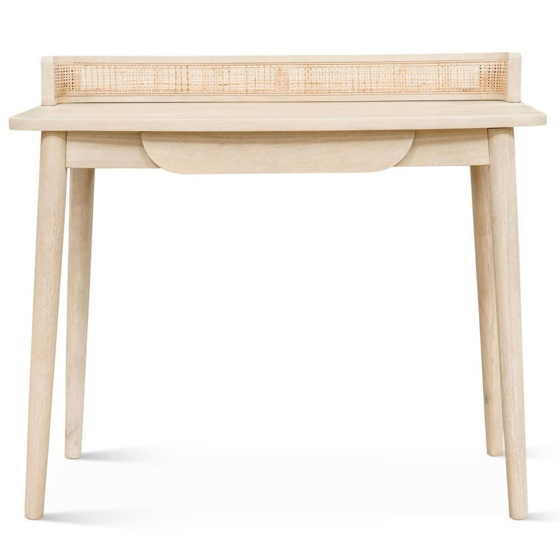 Casablanca Office Desk in Natural White 41"