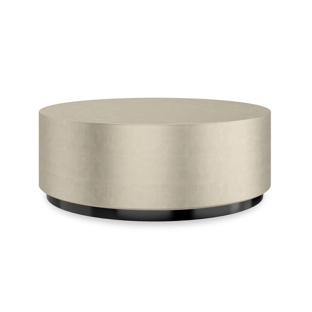Cocktail Couture Round Cocktail Table Almost Black 46" by Caracole - view 4