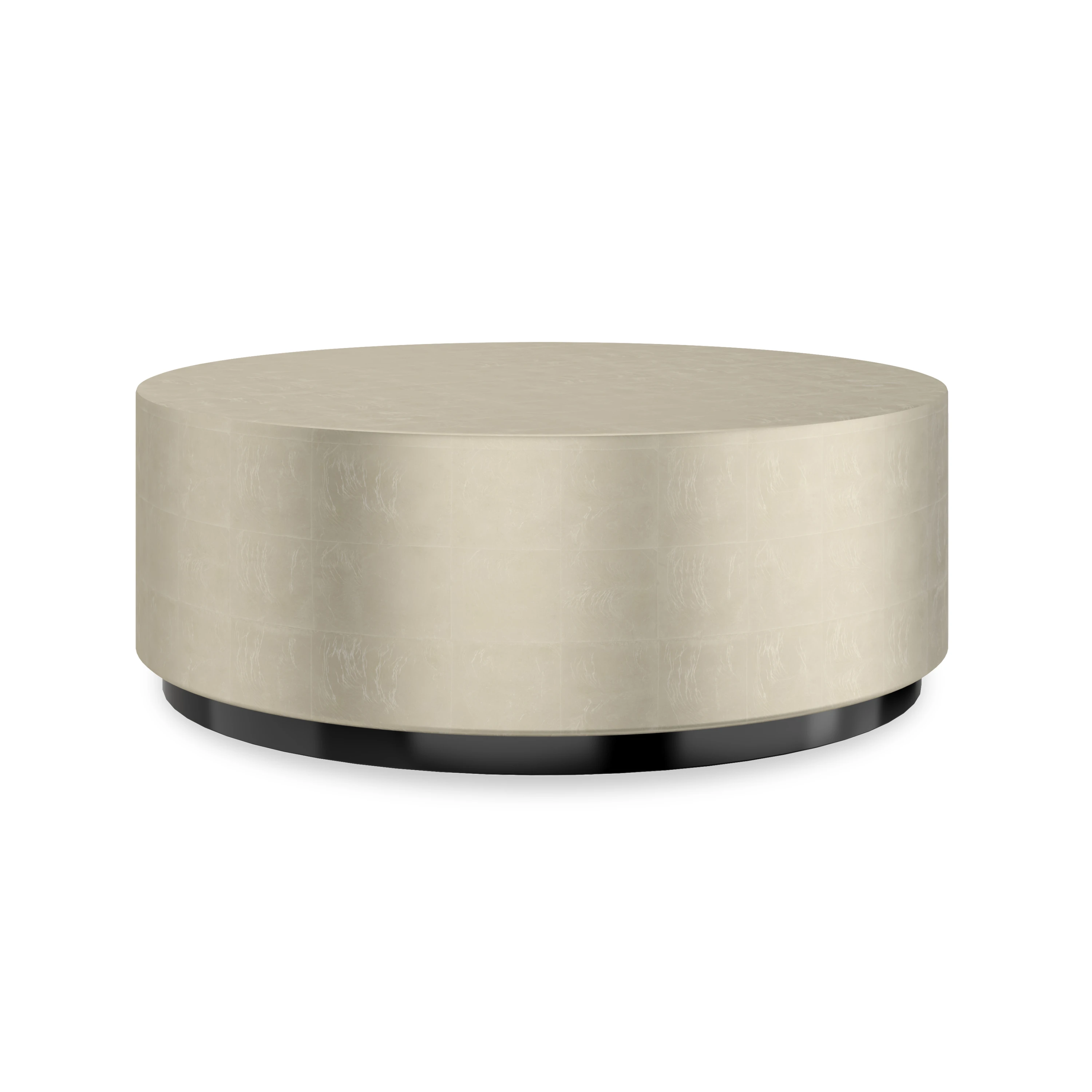 Cocktail Couture Round Cocktail Table Almost Black 46" by Caracole - view 4