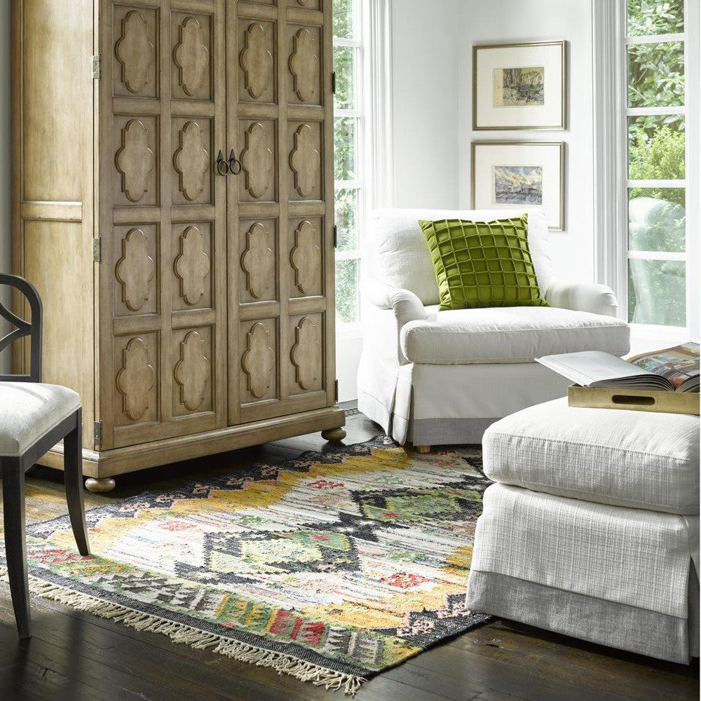Carmichael Skirted Ottomans