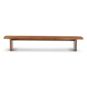 Brooks Bench 102" - Americano Frame by Urbia - product view