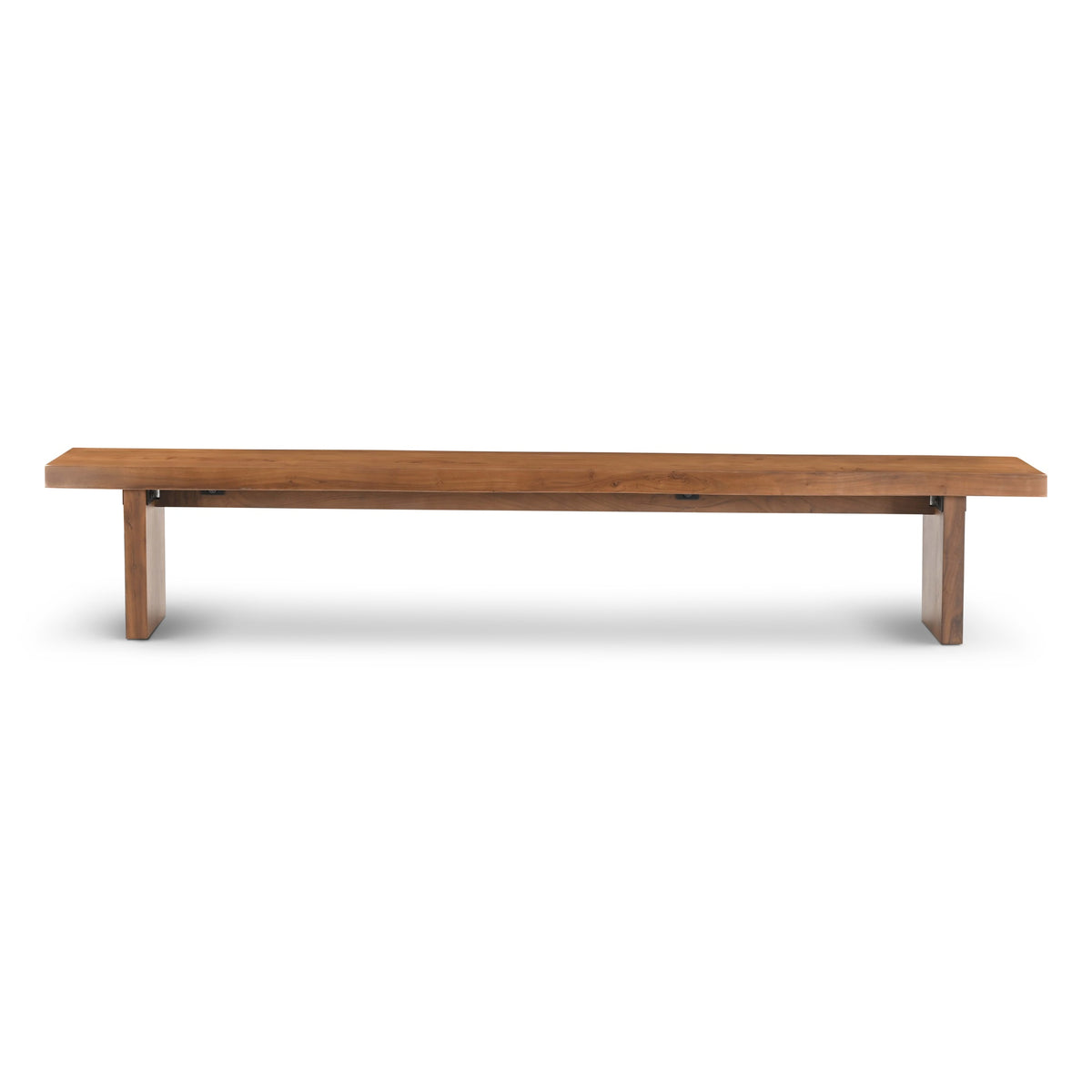 Brooks Bench 102" - Americano Frame by Urbia - product view