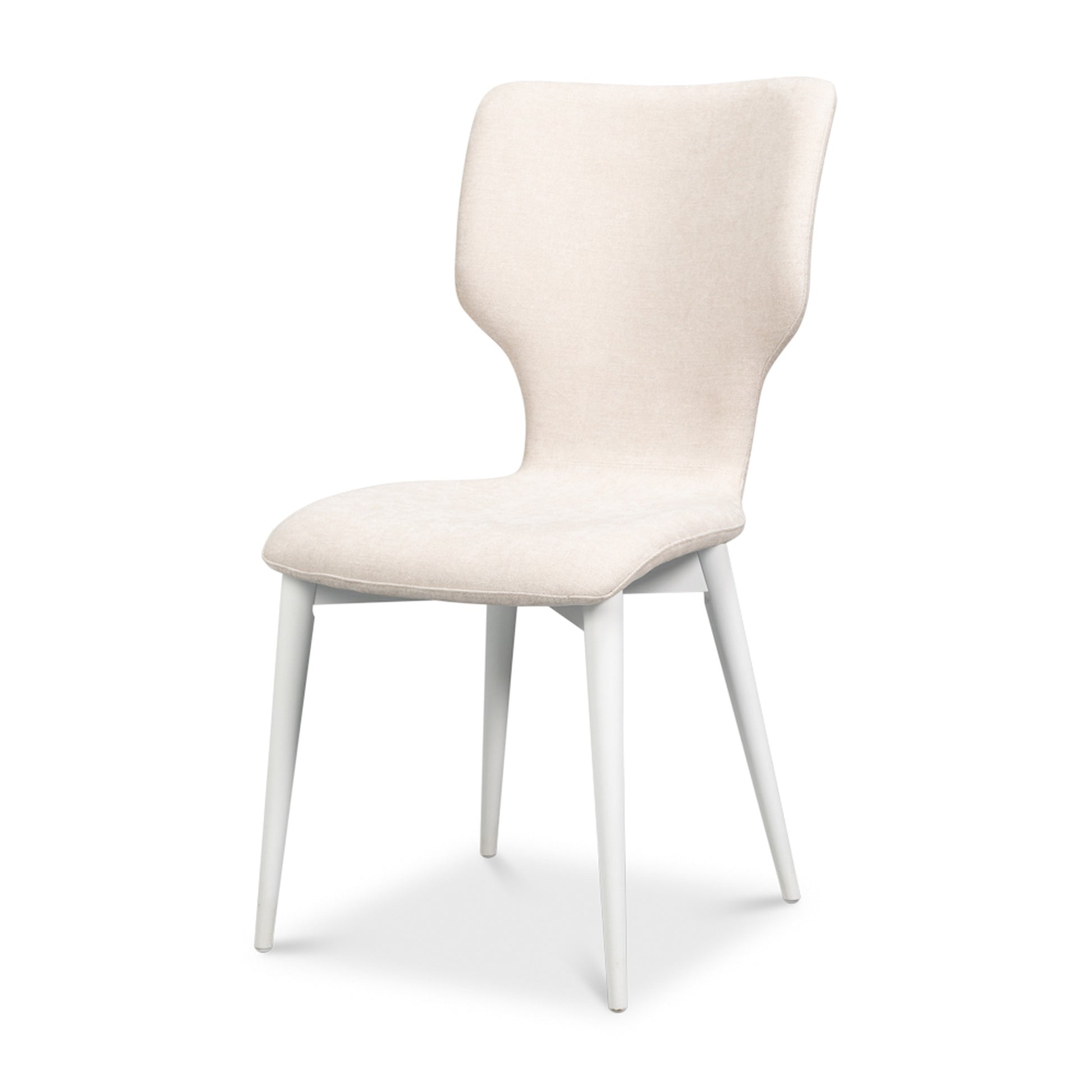 Contour Sidechair, Cortina White by Sarreid Ltd