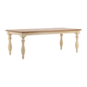 Cream Biloxi Table by Furniture Classics at ZIN Home