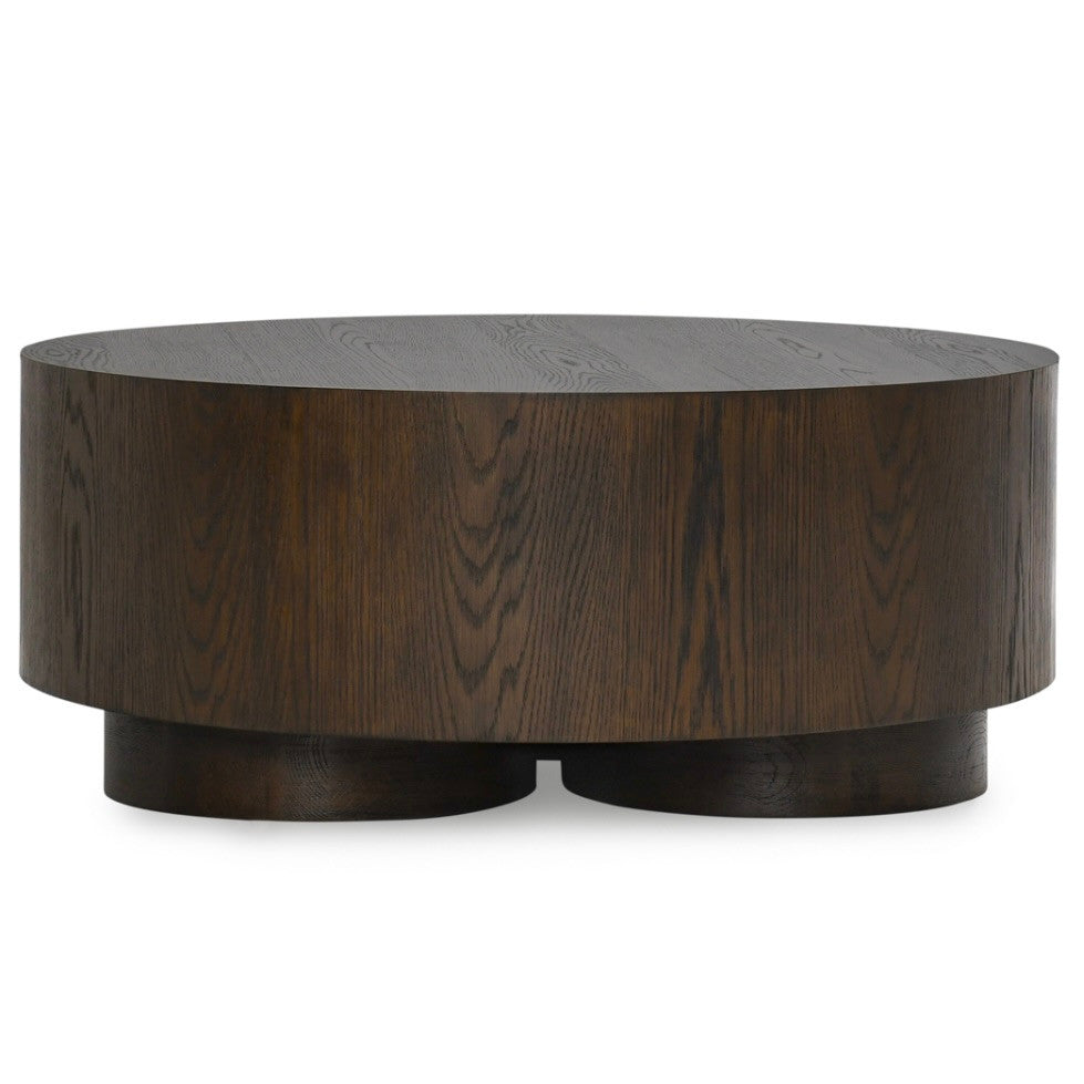 Runa Oak Round Coffee Table 42"