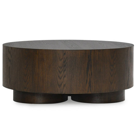 Runa Oak Round Coffee Table 42"