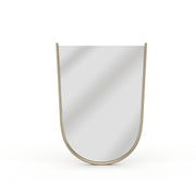 Oblique Mirror Soft Silver Paint Gloss 30" by Caracole