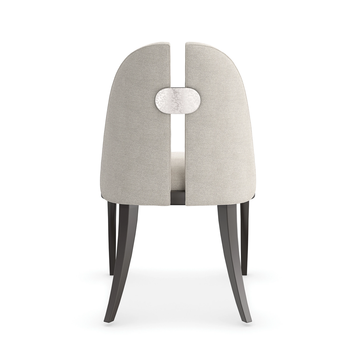 Cameo-Ivory Dark Chocolate Dining Chair 22" by Caracole - view 6