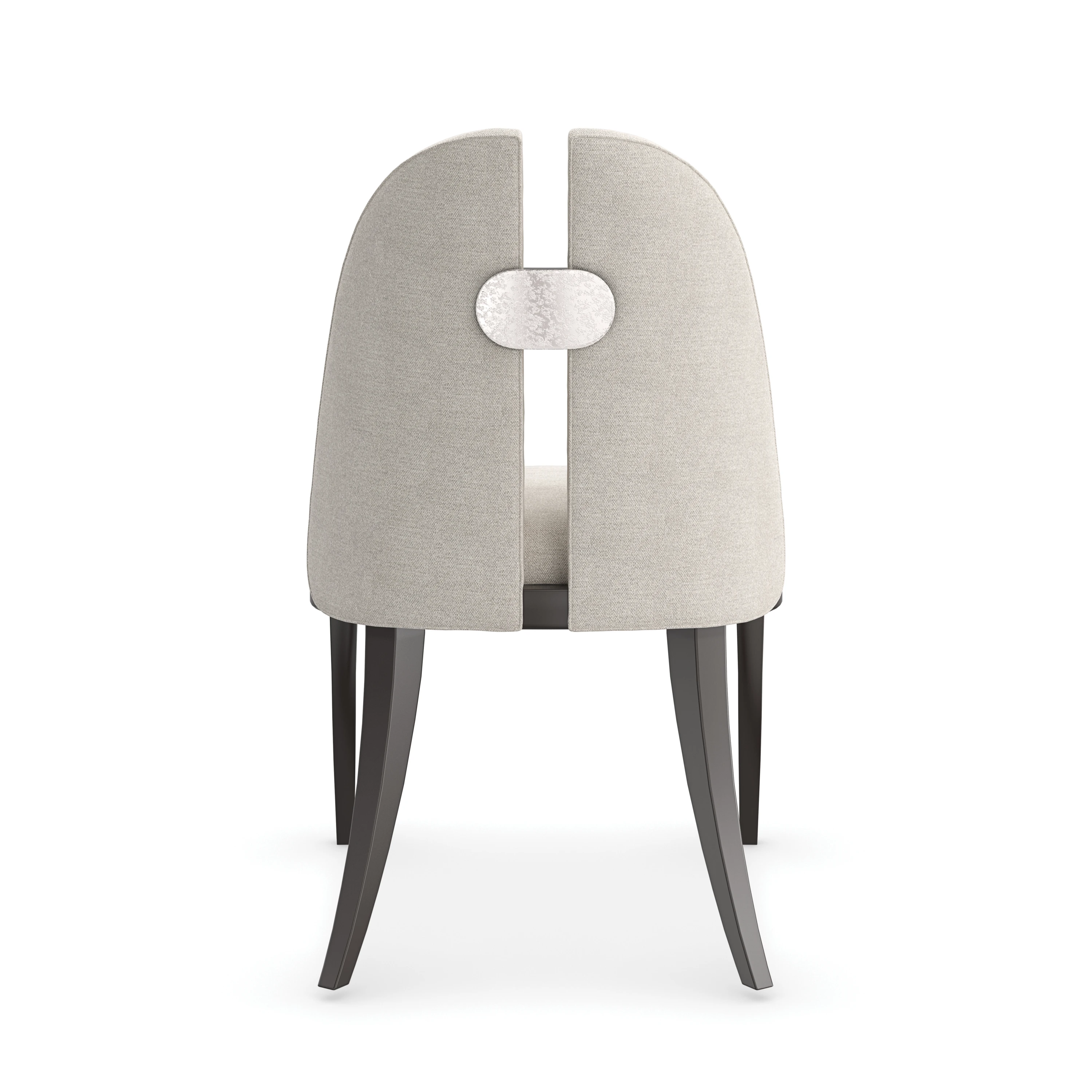 Cameo-Ivory Dark Chocolate Dining Chair 22" by Caracole - view 6