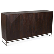 Cambridge Mango Wood Sideboard in Walnut 76"