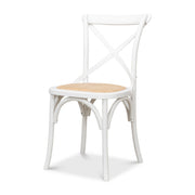 Tuileries Side Chair, White by Sarreid Ltd