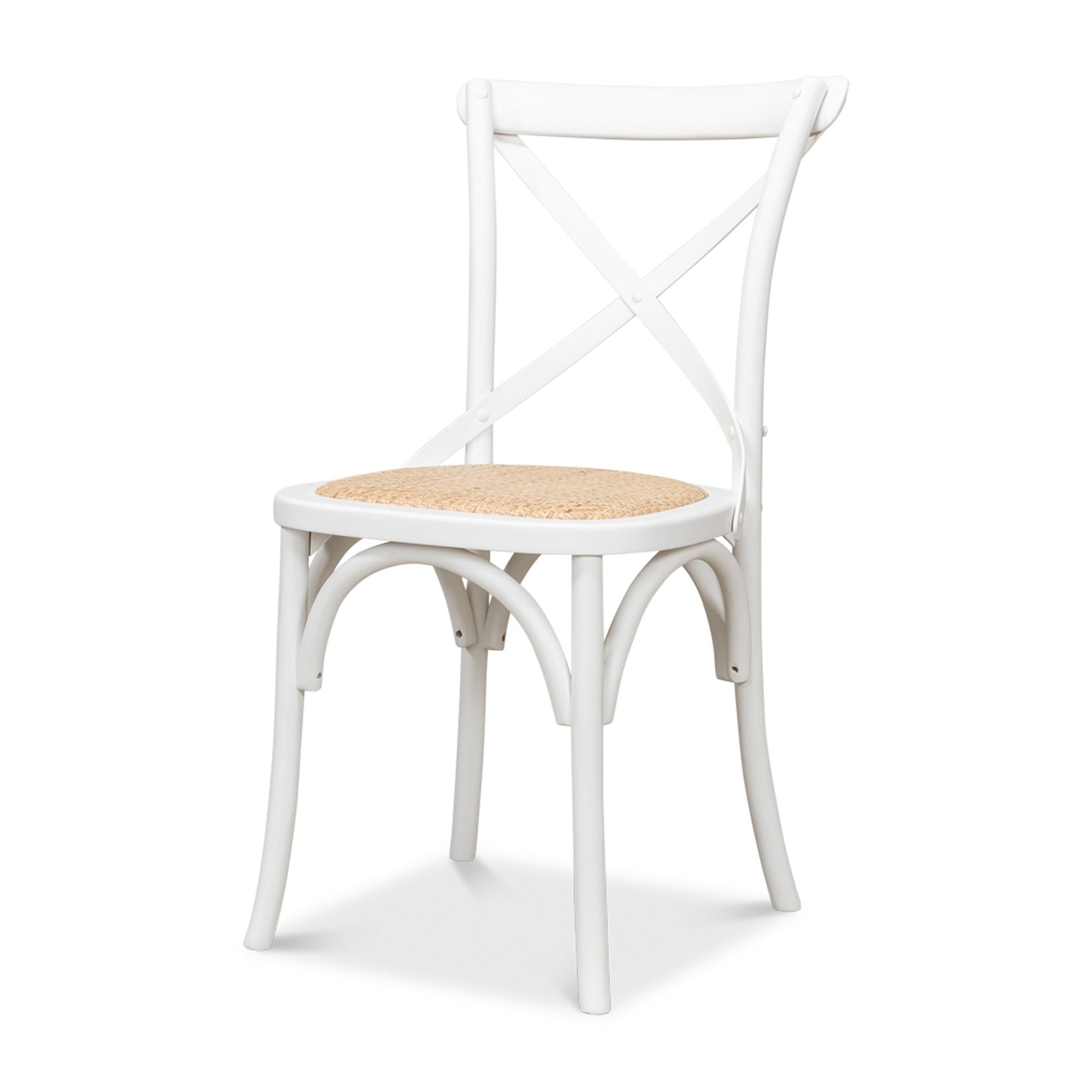Tuileries Side Chair, White by Sarreid Ltd