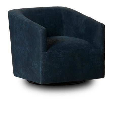 Chloe Leather Swivel Chair