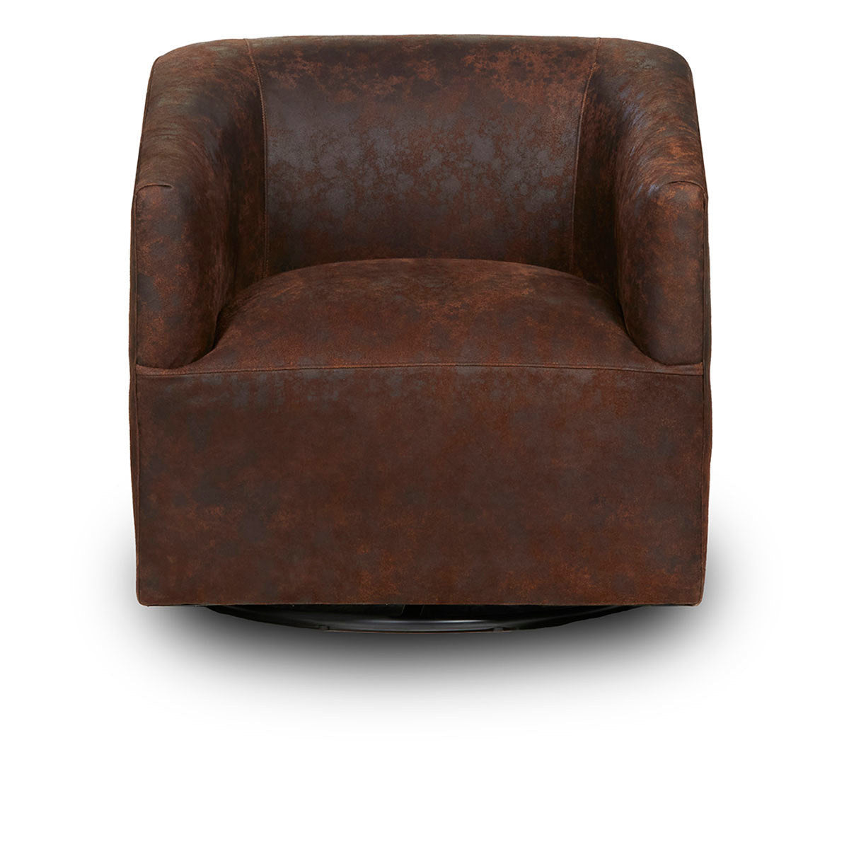 Chloe Leather Swivel Chair - Outpost Nativo