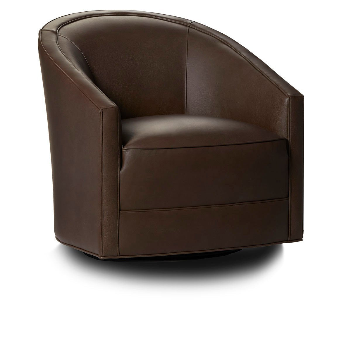 Samantha Leather Swivel Chair Landscape - Landscape Country Life