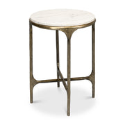 Gimlet Round End Table by Sarreid Ltd
