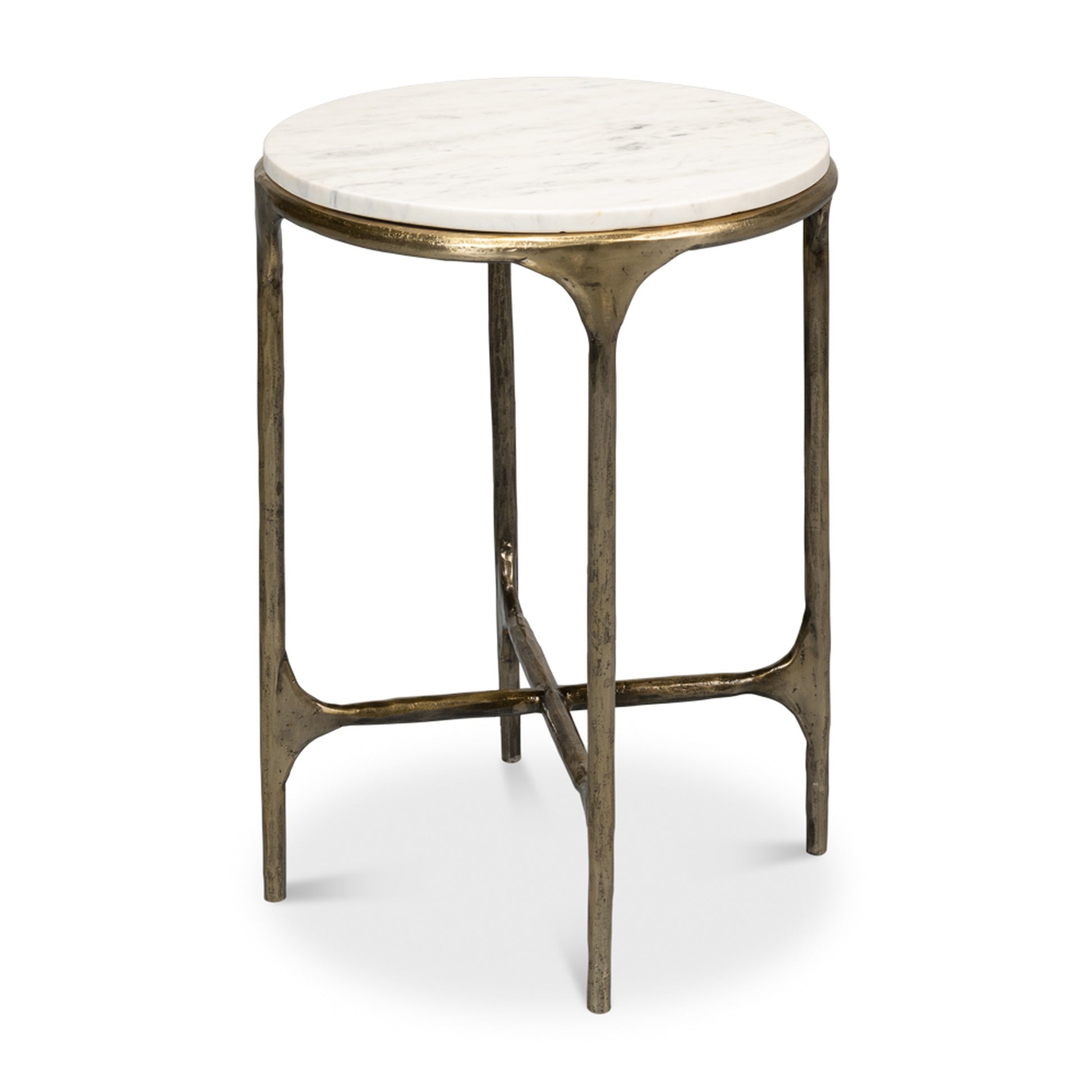 Gimlet Round End Table by Sarreid Ltd