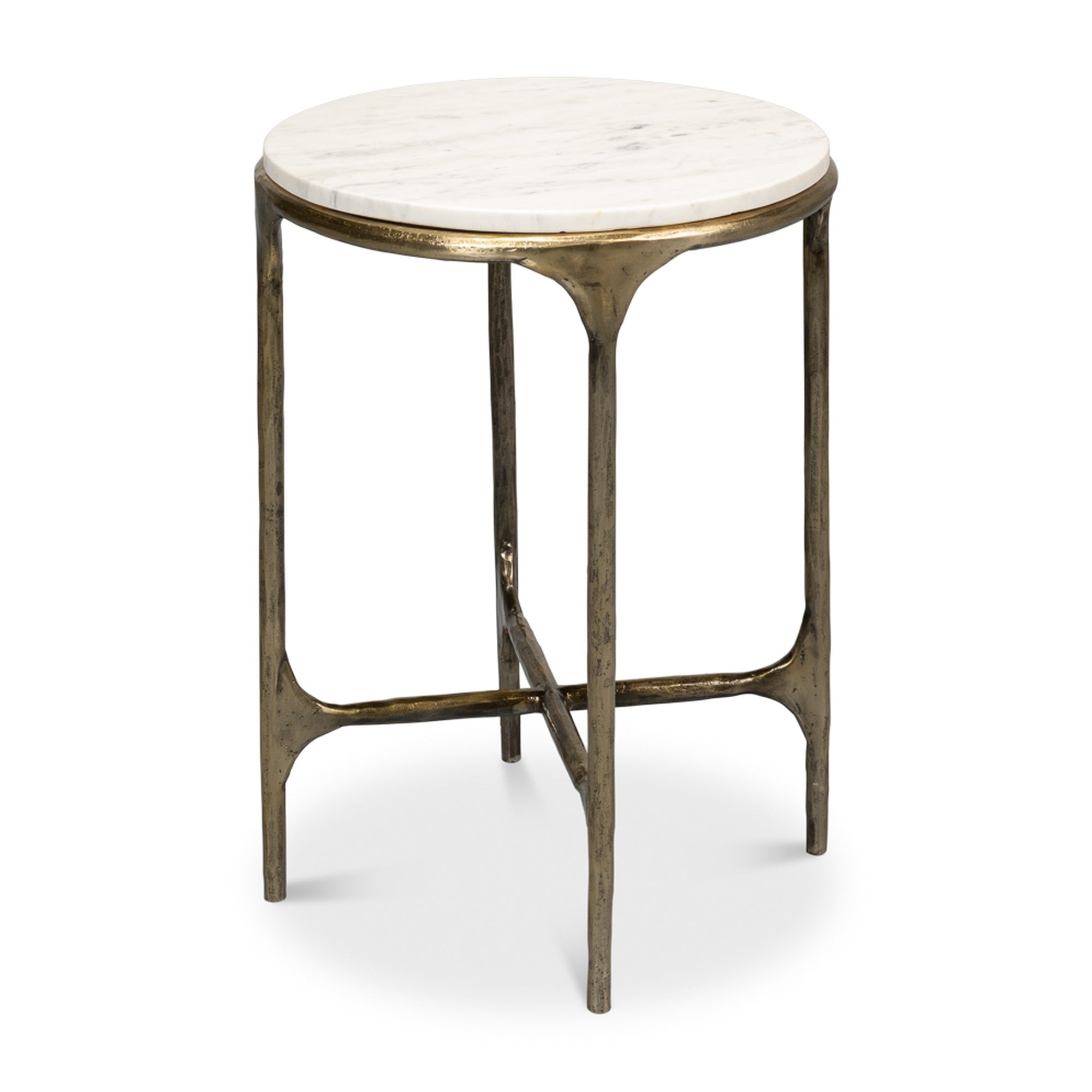 Gimlet Round End Table by Sarreid Ltd