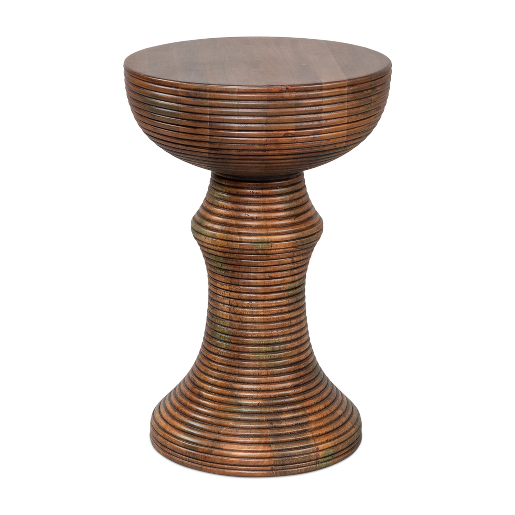 Kayan Wood End Table by Sarreid Ltd