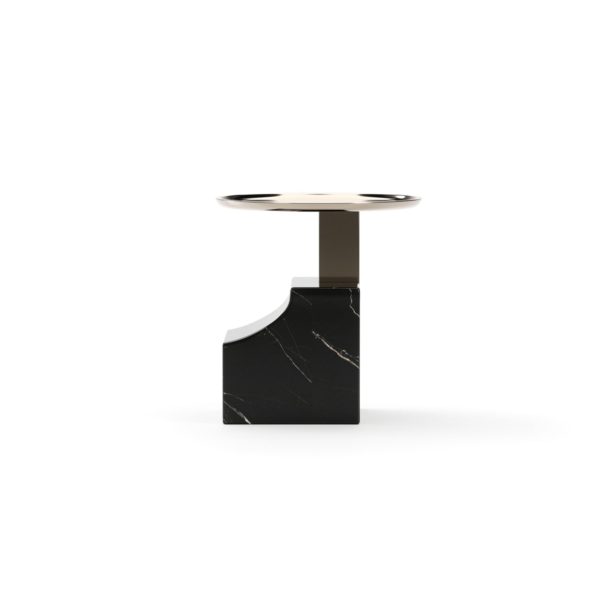 Overlap Integrated Accent Table Sectional 17" by Caracole - view 2