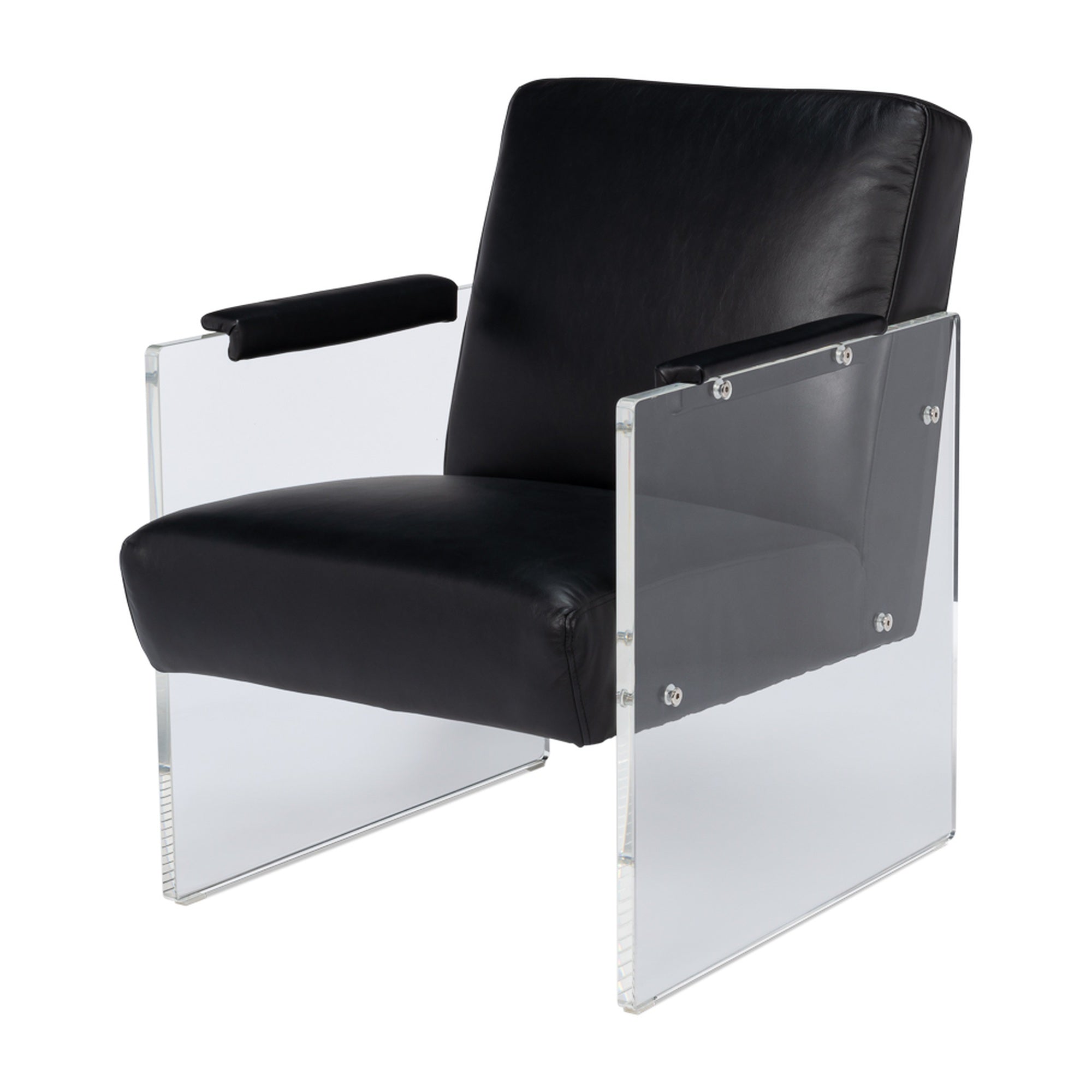 Holloway Armchair, Onyx Black by Sarreid Ltd
