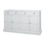 Center Media Base, Cortina White by Sarreid Ltd